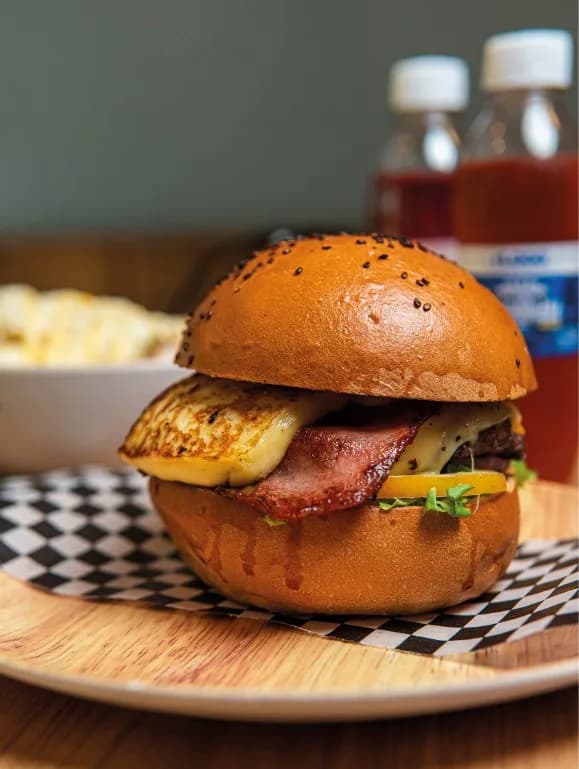 Burger Mucho Queso